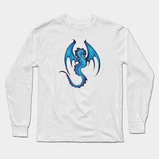 Majestic Amphiptere Dragon Winged Serpent Long Sleeve T-Shirt